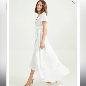 Altar’d State Jair Satin Maxi Dress